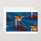 Carte Postale luchador (Devant / Derrière)