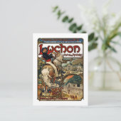 Carte Postale Luchon, Mucha (Debout devant)