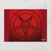 CARTE POSTALE LUCIFER (Dos)