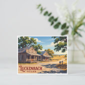 Carte Postale Luckenbach Texas (Debout devant)