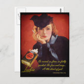 Carte postale "Luckie" (Devant / Derrière)