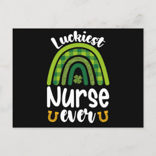 Carte Postale Luckiest Nurse Ever St Patrick's Day