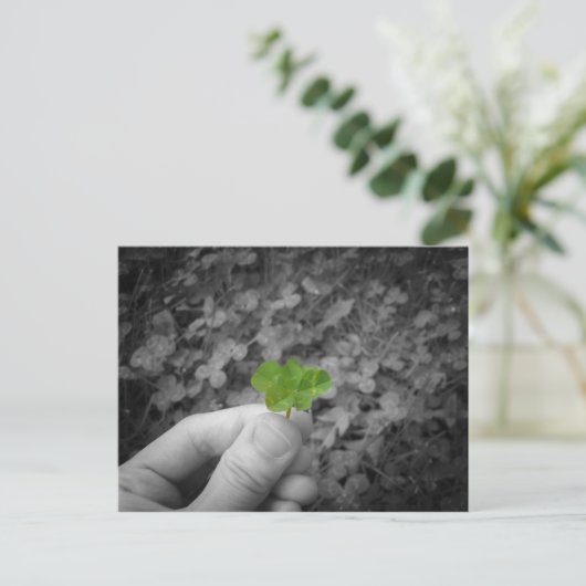 Carte Postale Lucky 6 (version de couleur sélective) (Debout devant)