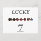 Carte Postale Lucky 7 (Devant)
