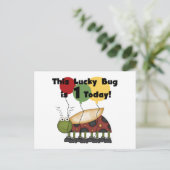Carte Postale Lucky Bug est un Anniversaire Tshirts et cadeaux (Debout devant)