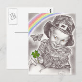 Carte Postale Lucky Clover (Devant / Derrière)
