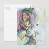 Carte Postale Lucky Lady (Devant / Derrière)