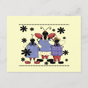 Carte Postale Lucky Ladybug Friends Tshirts et cadeaux