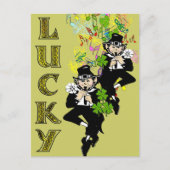 Carte Postale Lucky Leprechaun (Devant)