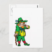 Carte Postale Lucky Leprechaun (Devant / Derrière)