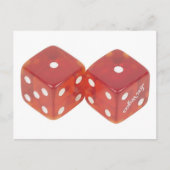 Carte Postale Lucky Mariage Dice (Devant)