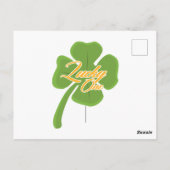 Carte Postale Lucky One (Dos)