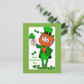 Carte postale Lucky St.Patrick's Day (Debout devant)