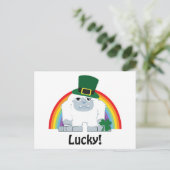 Carte Postale Lucky Yeti Leprechaun (Debout devant)