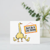 Carte Postale Lucy Goosey (Debout devant)