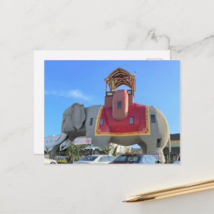 Carte Postale Lucy l'Éléphant