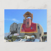 Carte Postale Lucy l'éléphant (Devant)