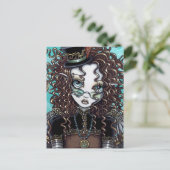 Carte postale "Lucy" Steam Punk Fairy Art (Debout devant)