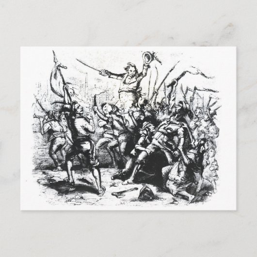Carte Postale Luddite Rioters (Devant)