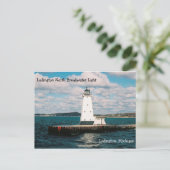 Carte postale Ludington North Breakwater (Debout devant)