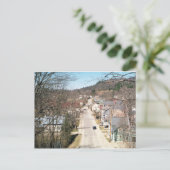 Carte Postale Ludlow, Vermont - Rue Dépôt (Debout devant)