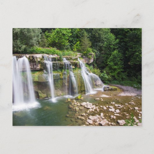 Carte Postale Ludlowville Falls, Lansing, New York (Devant)