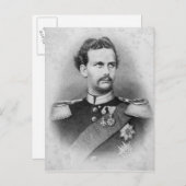 Carte Postale Ludwig II de Bavière (Devant / Derrière)
