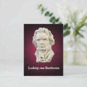 Carte postale Ludwig van Beethoven (Debout devant)