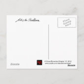 Carte postale Ludwig van Beethoven (Dos)