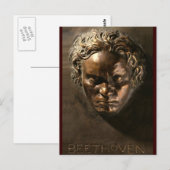 Carte Postale Ludwig van Beethoven (Devant / Derrière)