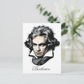 Carte Postale Ludwig van Beethoven (Debout devant)