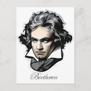 Carte Postale Ludwig van Beethoven