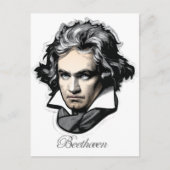 Carte Postale Ludwig van Beethoven (Devant)