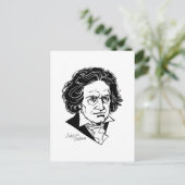 Carte Postale Ludwig van Beethoven (Debout devant)