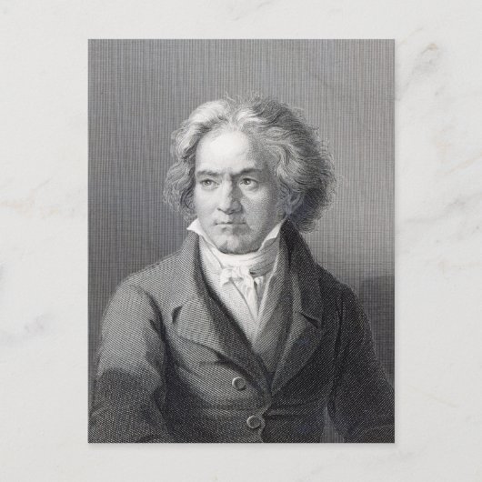 Carte Postale Ludwig van Beethoven (Devant)