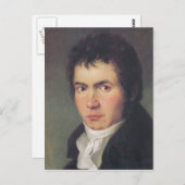 Carte Postale Ludwig van Beethoven (Devant / Derrière)
