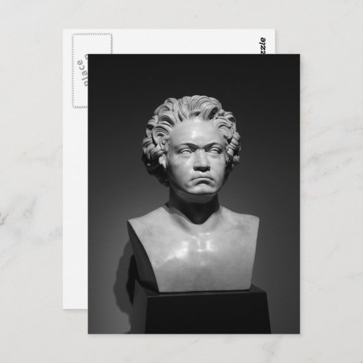 Carte Postale Ludwig Van Beethoven (Devant / Derrière)