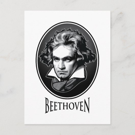 Carte Postale Ludwig van Beethoven (Devant)