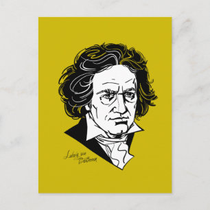 Carte Postale Ludwig van Beethoven