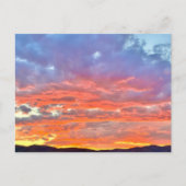 Carte Postale Lueur du crépuscule (Devant)