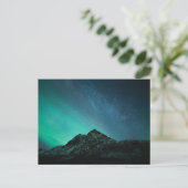 Carte Postale Lueurs boréales Norvège (Debout devant)