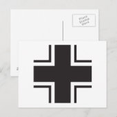 Carte postale - Luftwaffe Deuxième Guerre mondiale (Devant / Derrière)