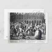 Carte Postale Lui et ses compagnons ivres soulèvent (Devant / Derrière)