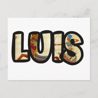 CARTE POSTALE LUIS
