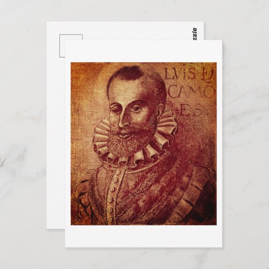 Carte Postale Luís de Camões (Devant / Derrière)