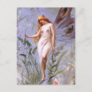 Carte Postale Luis Ricardo Falero : Lily Fairy