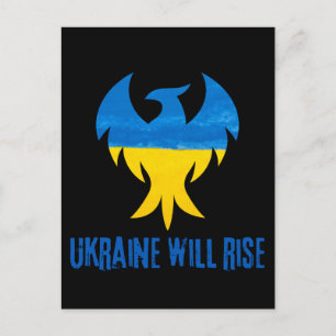 Carte Postale L'Ukraine va augmenter Phoenix