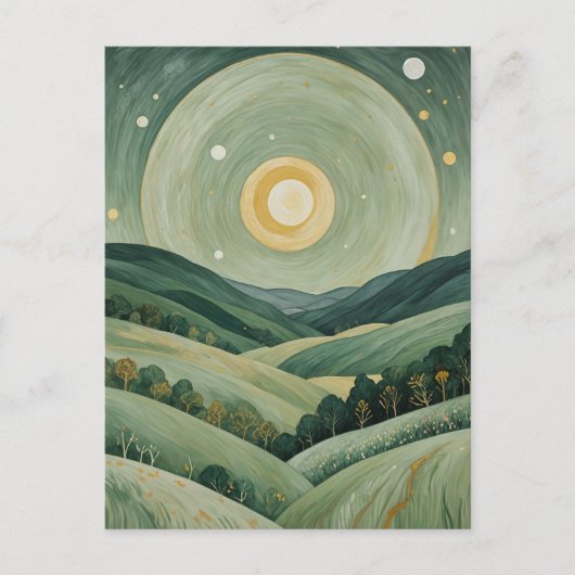 Carte Postale Lullabe lunaire (Devant)