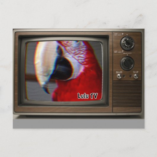 Carte postale Lulu TV (Devant)