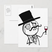 Carte Postale LulzSec (Devant / Derrière)